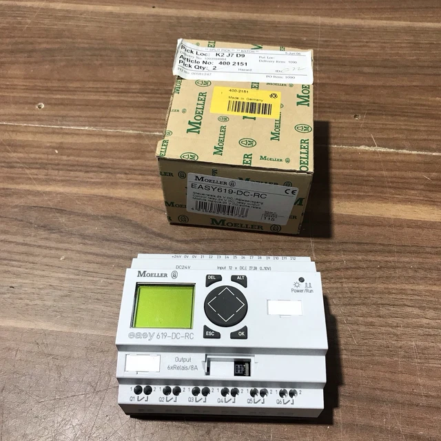 MOELLER EASY 618-AC-RC CONTROL RELAY - Vue 7