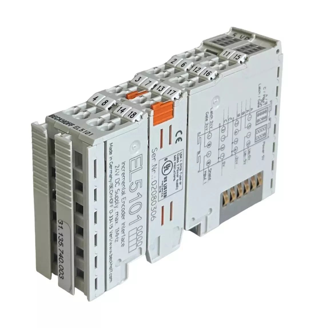 Beckhoff EL5101 Incremental Encoder Interface