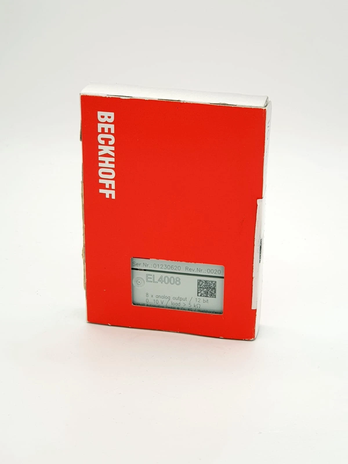 Beckhoff EL4008 EtherCAT Channel Digital Output Terminal Module - Vue 5