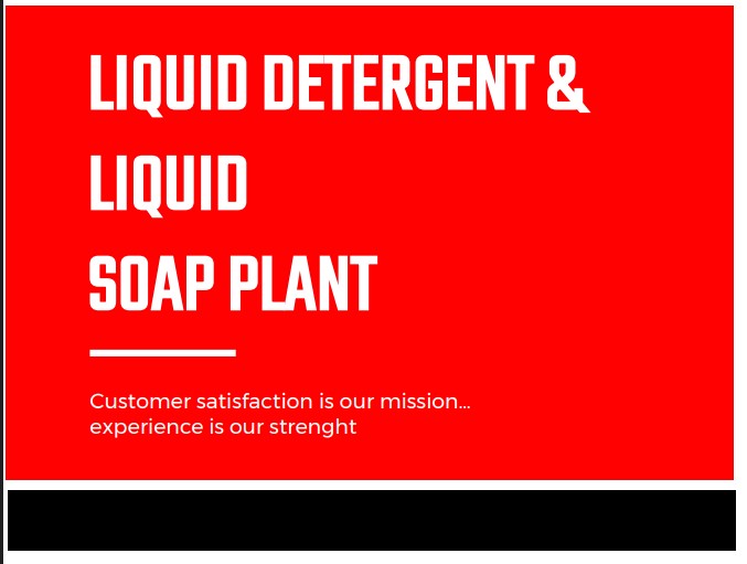 Aperçu - Détergents Liquides & Usine de Savon Liquide